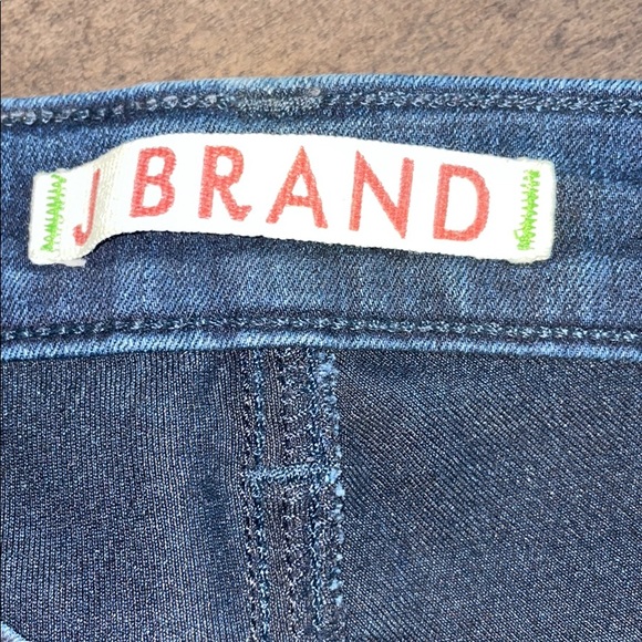 J Brand Navy Blue metal Coated Skinny Jeans - Picture 3 of 9